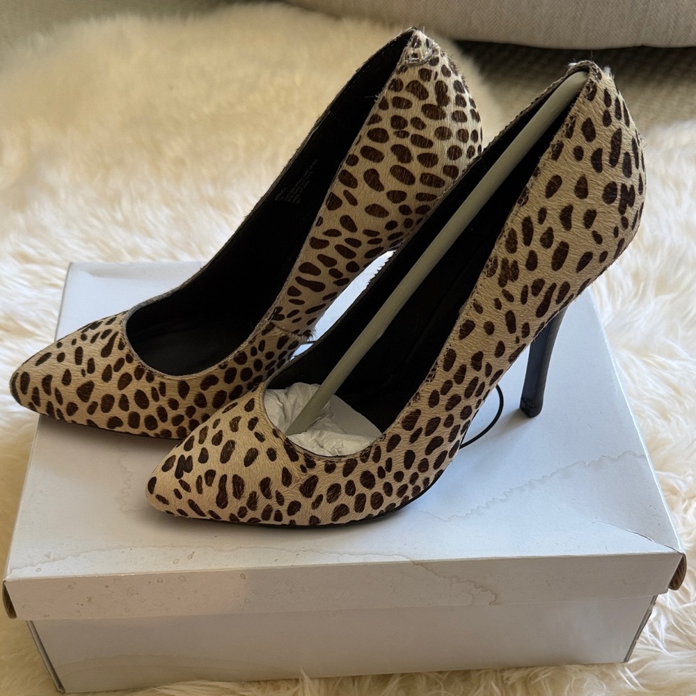 Steve Madden “Dalmation” Print Heels
